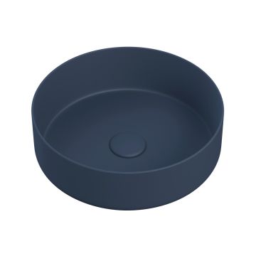 LUXEY 355 ROUND WASHBOWL & WASTE - BLUE
