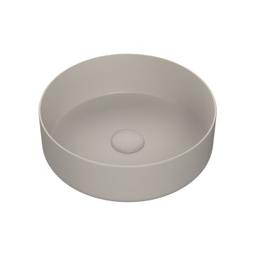 LUXEY 355 ROUND WASHBOWL & WASTE M/LATTE
