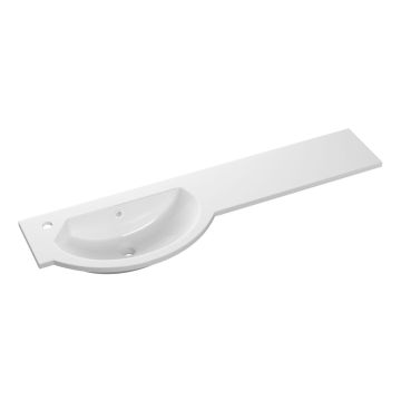 BASIN 1244 ONE PIECE 1TH LEFT HAND SLIM