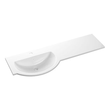 BASIN 1244 ONE PIECE 1TH LEFT STANDARD