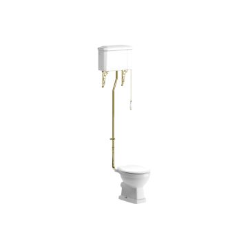 Elisa H/L WC W/BRASS & STD S/C SEAT