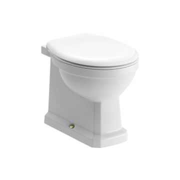 Elisa BTW WC W/BRASS & STD S/C SEAT