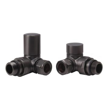 PATTERN RADIATOR VALV ROUND CORNER BLACK