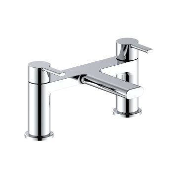 Bath Filler Oval Chrome