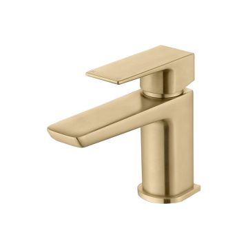 Region CLK BASIN TAP-BRUSHED BRASS