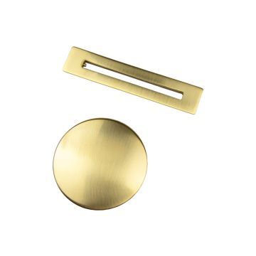 FREESTANDING WASTE COVER KIT BRASS