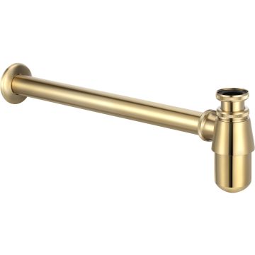 BOTTLE TRAP-BRUSHED BRASS