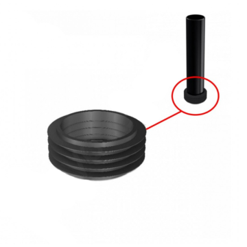 Geberit  119.668.00.1 Oli Grohe Siamp Concealed Cistern Clean Water Pipe Seal
