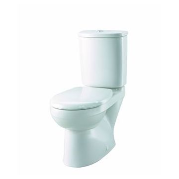 Twyford Galerie Toilet Seat & Cover SS Bottom Fix Hinge GN7815WH