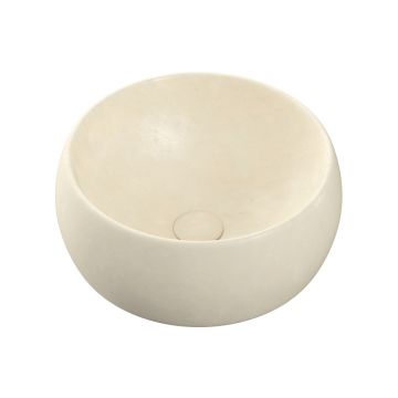 Linda 400mm Ceramic Washbowl - Stone Effect MTSB0076