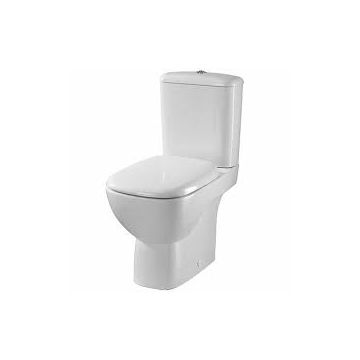 Twyford Moda Toilet Seat & Cover SS Hinges MD7815WH