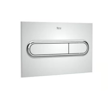 Roca PL1 professional dual operating plate P1 Chrome A890095001