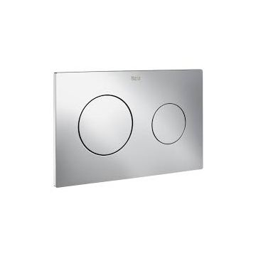 Roca Plate L2 operating panel chrome finish A890087001