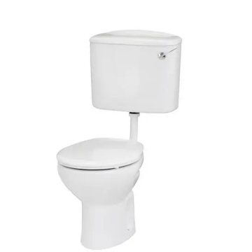Roca Laura low level bottom inlet bottom outlet cistern with lever Chrome Plated 34130E004