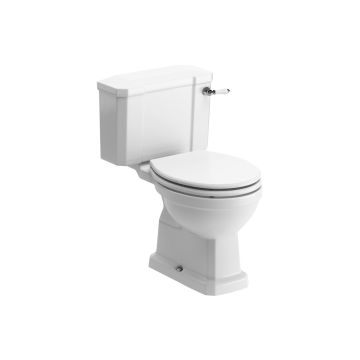 Elisa C/C WC & S.WHT WOOD EFF SEAT