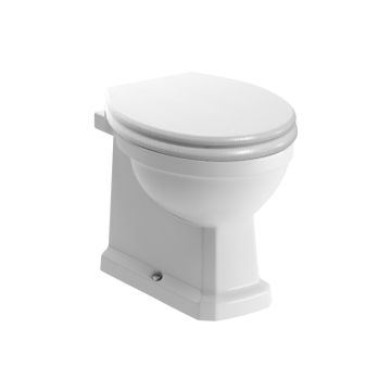 Elisa BTW WC & S.WHT WOOD EFF SEAT