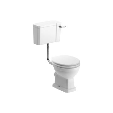 Elisa L/L WC & S.WHT WOOD EFF SEAT
