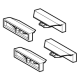 Geberit profile end cover set for shower channel CleanLine20   243.316.00.1