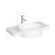 Vitra countertop Sink 70 cmWith central tap hole, without overflow hole 7224B403-0041