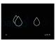 Vitra V-care Smart Control Panel  Black for 12 cm Concealed Cisterns 742-1501 