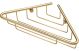 Delly 1-TIER CORNER STORAGE - BRASS