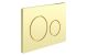 FLUSHPLATE ROUND PUSH BUTTON B/BRASS