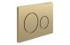 FLUSHPLATE ROUND PUSH BUTTON B/BRONZE