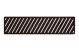 LINEAR SHOWER WASTE COVER BLACK