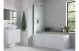 P SHAPE BATH SCREEN