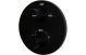 Zurich Timea BLACK TWO OUTLET THERMO VALVE