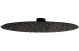 Zurich Timea BLACK 250MM ROUND SHWRHEAD