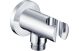 HANDSET WALL BRACKET & WALL OUTLET-ROUND