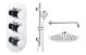 AURLumpurPK 3 - SHOWER VALVE & KIT CHROME