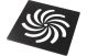 25MM DESIGNER SHOWER TRAY WASTE - BLACK