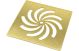 25MM DESIGNER SHOWER TRAY WASTE-BR.BRASS