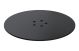 90MM MATT BLACK WASTE COVER ONLY