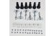 WHITE RISER KIT WTH LEGS REC 1000/1200MM