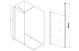 Stockholme 1400 WETROOM PANEL & POLE