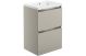 Auckland 615 2 DRW F/S UNIT & BASIN-LATTE