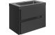 CONTRAST 805 WALL UNIT & BASIN 1TH BLACK