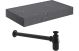 NATURAL 800 GREY SHELF/BOTTLE TRAP BLACK
