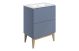  Burg  615 FS UNIT 2DRW & BASIN SMOKE BLU