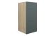  Cle Tucson nd  300 STD 3DRW OAK CAB GREEN FASCIAS