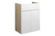  Valencia  500 STD B/UNIT OAK CAB WHITE DRS