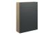  Glasgow  600 SLIM WC OAK CAB GRAPHI FASCIAS