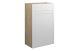  Glasgow  500 STD WC OAK CAB WHITE FASCIAS