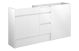  Valencia  STD 1536 BAS/WC/3DRW OAK CAB/WHITE