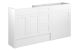  Glasgow  STD 1536 BAS/WC/3DRW OAK CAB/WHITE