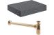 NATURAL 600 GRY SHELF/BOTTLE TRAP BRONZE