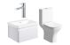 Warsaw  600 UNIT &  Charlotte  PACK WHITE/CHROME